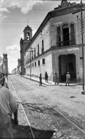 Cuartel de los Ángeles en 1929 