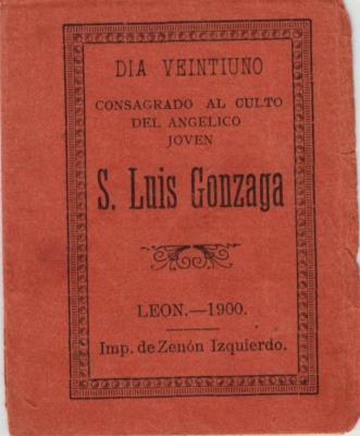 Día veintiuno consagrado al culto del angélico joven 
