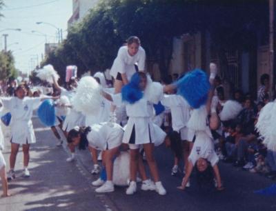 Tabla rítmica por las calles del Centro Histórico de León, década de los 00's