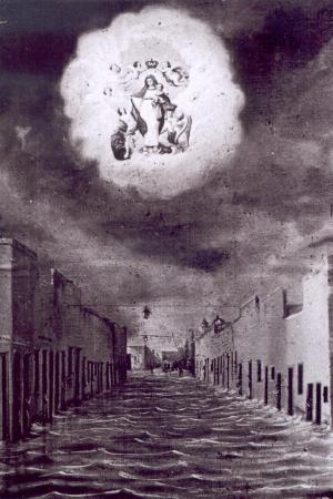 Exvoto a la Madre Santísima de la Luz en la inundación de 1888 