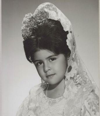 Retrato de Niña Reina de belleza 

