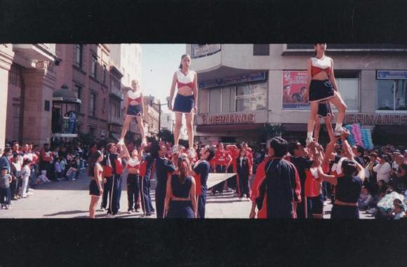 Tabla rítmica en el Centro Histórico de León década de los 00's