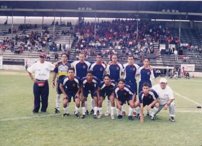 Fotografía del equipo Atlético ECCA década de los 90's