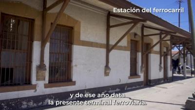 Video clip informativo sobre la estación del ferrocarril 