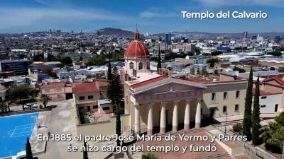 Video clip informativo sobre el Templo del Calvario 