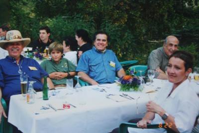 Comida con autoridades del zoológico 