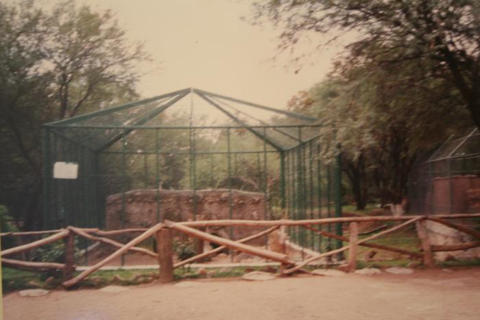 Hábitat de especies del zoológico 