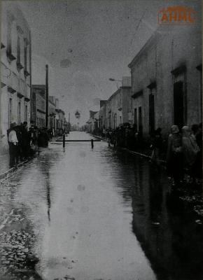 Calle del Oratorio, hoy 5 de Febrero, desde el Cuartel