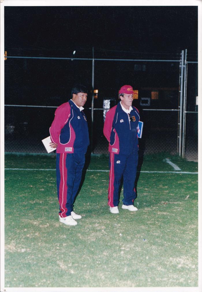 Entrenadores del Atlético Ecca, año 2003