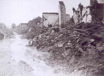 Calle de La Paz hacia el norte, junio de 1888