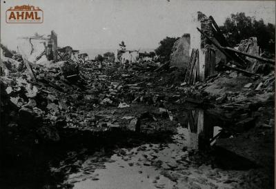 Calle del Sacramento, hoy Vicente Guerrero, desde San Juan de Dios