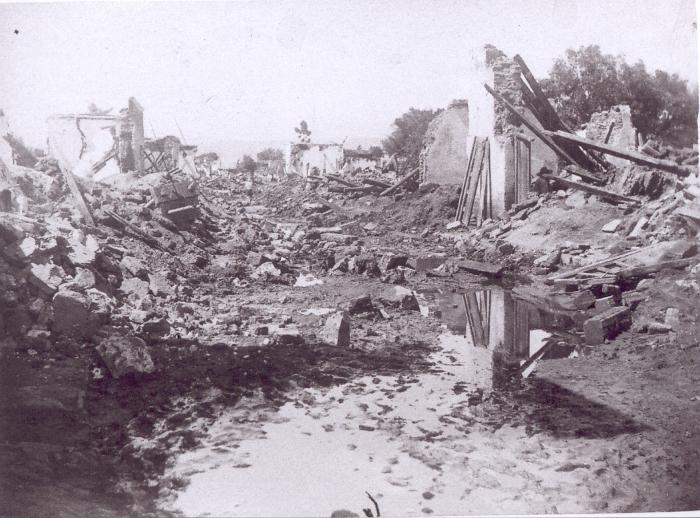 Calle del Sacramento en 1888
