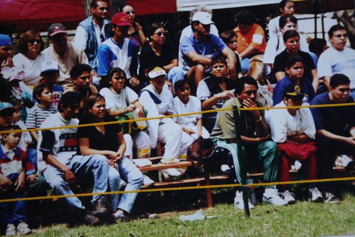 Espectadores en show del zoológico