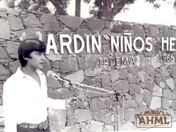 Jardín de los Niños Héroes (Ca. 1978)