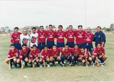 Equipo Atlético Ecca en campos de futbol amateur