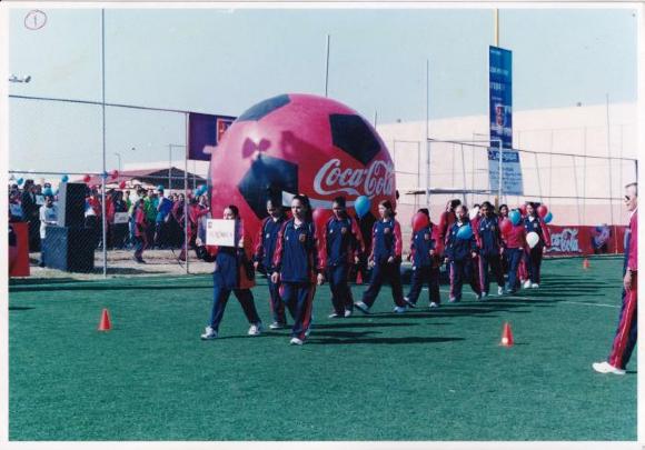 Presentación de equipo de Aerobics ECCA (Ca. 2002) 