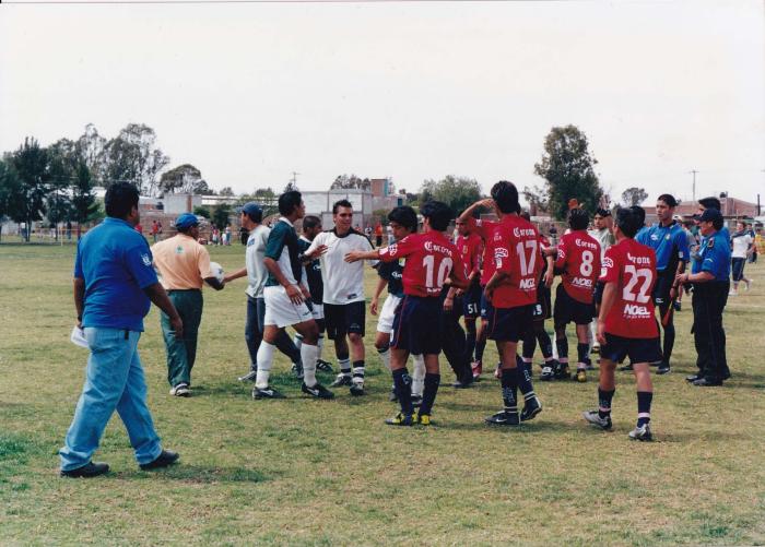 Atlético Ecca discute con Equipo León A.C.