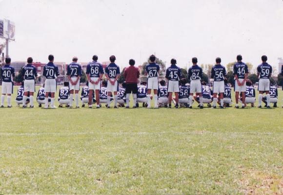 Equipo completo Atlético Ecca (ca. década de los 90's)
