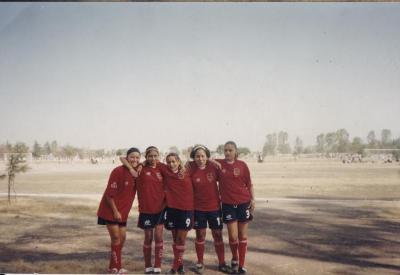 Jugadoras del Equipo femenil del Atlético Ecca