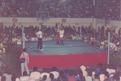 Lucha libre en la Arena Isabel (Ca. 1986)