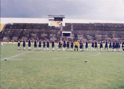 Atlético Ecca festeja desde el Estadio La Martinica (Ca. década 00's)