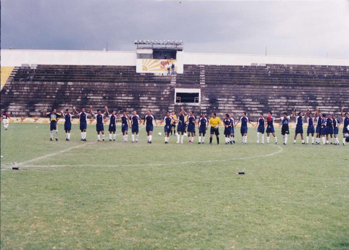 Atlético Ecca festeja desde el Estadio La Martinica (Ca. década 00's)