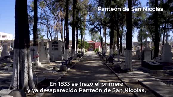 Video clip informativo sobre el Panteón de San Nicolás