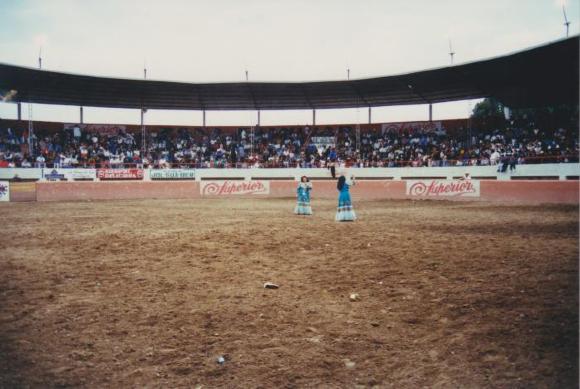 Dueto de hermas Las Jilguerillas en 1997 