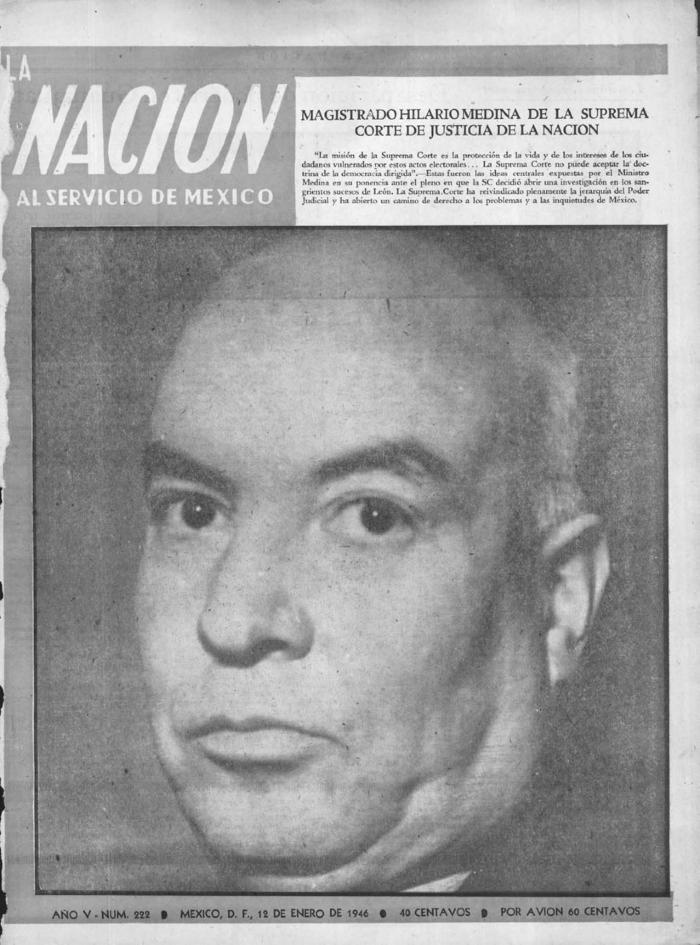 Revista La Nación No. 222 del 12 de enero de 1946