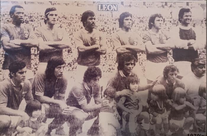 Equipo del Club León, temporada 1970's 