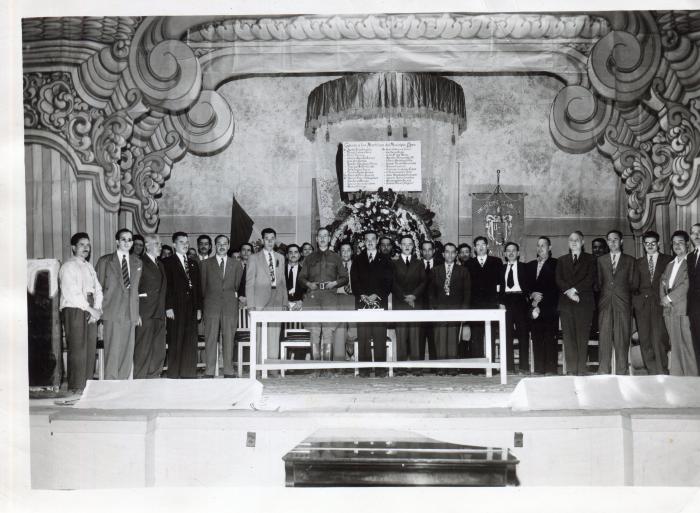 Primer aniversario de la Unión Cívica Leonesa en 1946