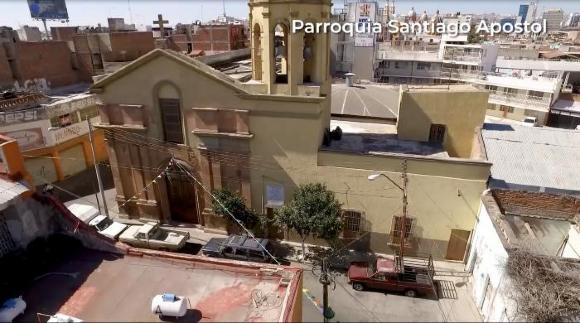 Video clip informativo sobre la Parroquia Santiago Apóstol 