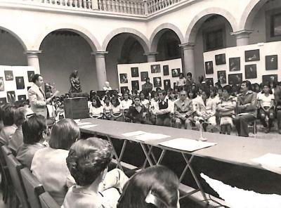 Ceremonia por el aniversario de la fundación de León, 1980