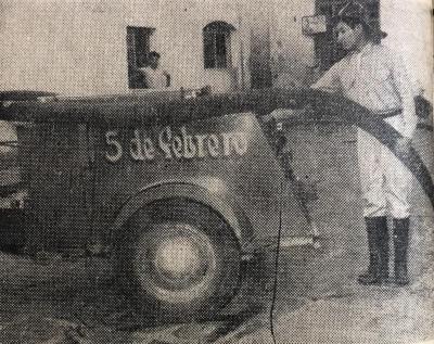 Motobomba 5 de Febrero ESL 07 ene 1961