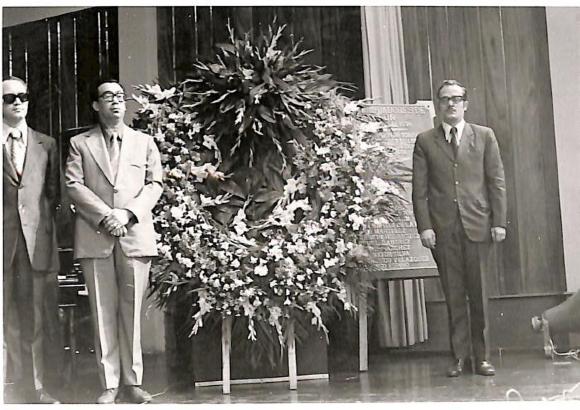 Homenaje a los fundadores de León en 1973 