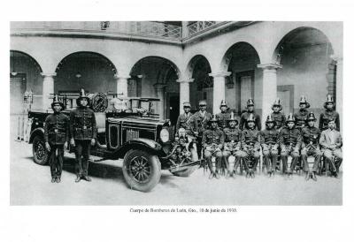 Primer Cuerpo de Bomberos 10 de junio de 1930