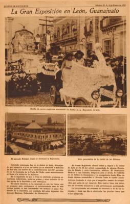 La gran exposición en León, 1923