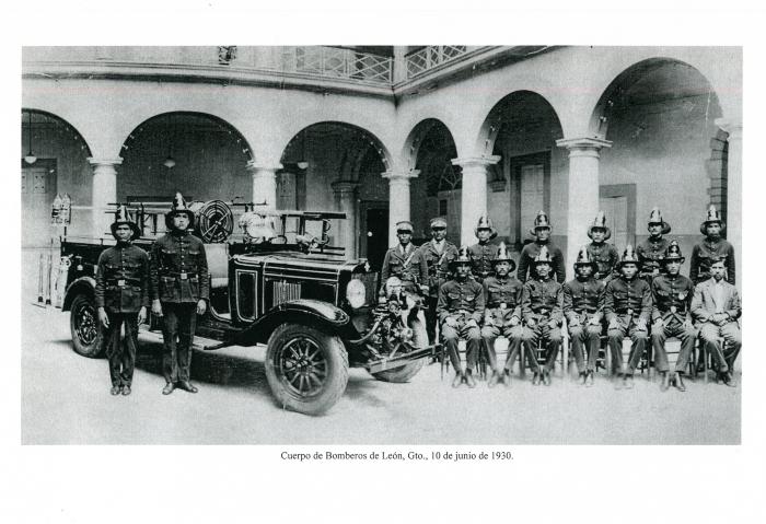 Primer Cuerpo de Bomberos 10 de junio de 1930