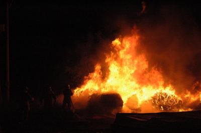 Incendio en  Madrazo 6