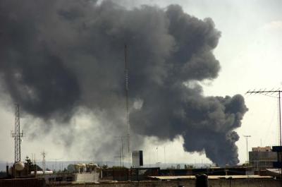 Bomberos incendio fábrica 2