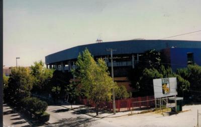 Vista del Auditorio Municipal de León, hoy Domo de la Feria. Ca. 90's 