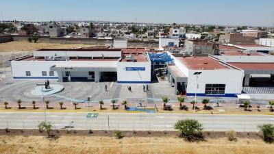 Vista aérea del Hospital Comunitario Las Joyas, 2023 