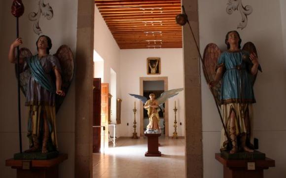 Vista interior del Museo de Arte Sacro de León
