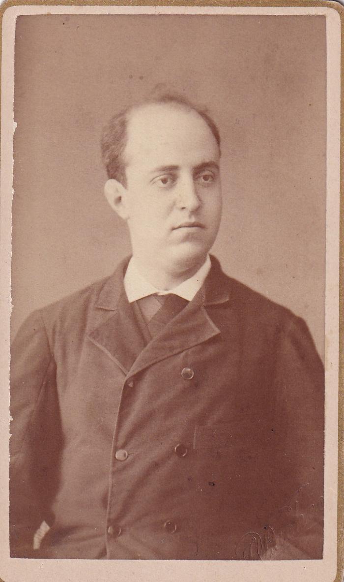 Retrato de Ildefonso Portillo Martín del Campo, c.1880