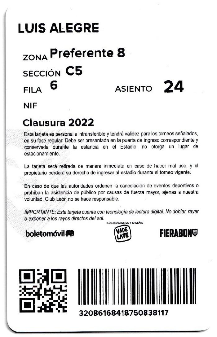Fierabono del torneo Apertura 2021