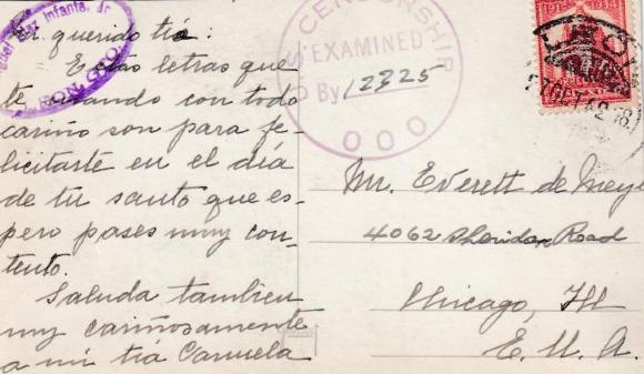 Altar mayor del Templo del Inmaculado Corazón de María, ca.1940