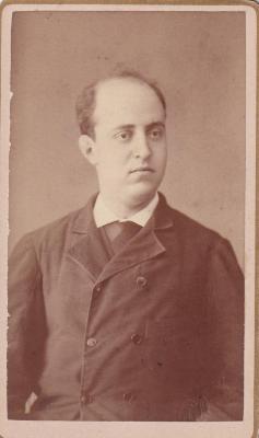 Retrato de Ildefonso Portillo Martín del Campo, c.1880