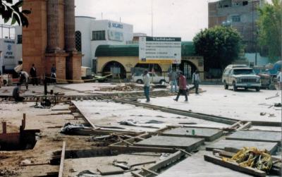 Rehabilitación de la avenida Madero y entorno del Arco de la Calzada