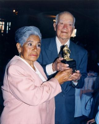 Delfino Muñoz y Petra Rodríguez, San Crispines de Oro de 1995