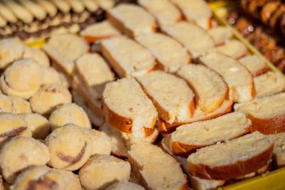 Besos y panes tradicionales de mantequilla
